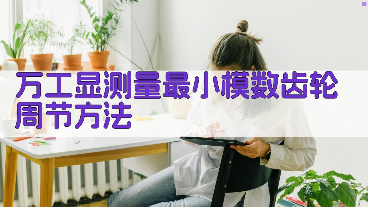 万工显测量最小模数齿轮周节方法