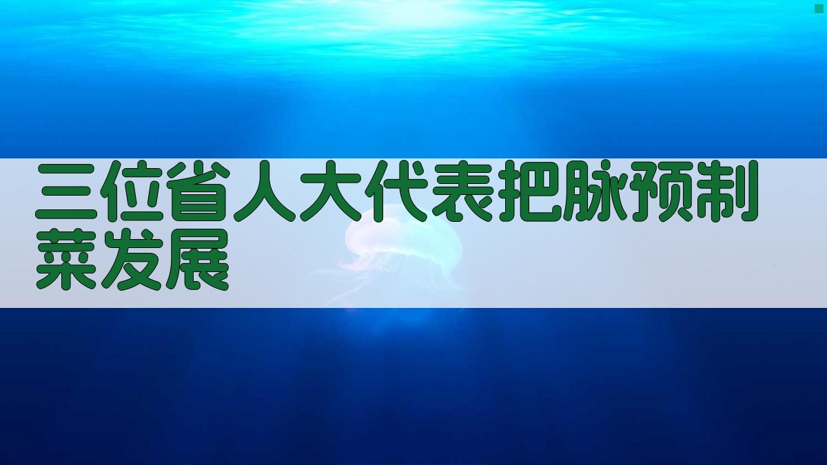 三位省人大代表‘把脉’预制菜发展