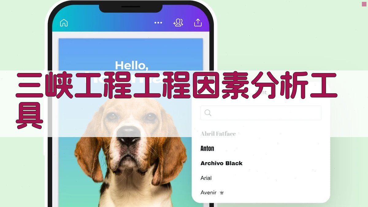 三峡工程工程因素分析工具