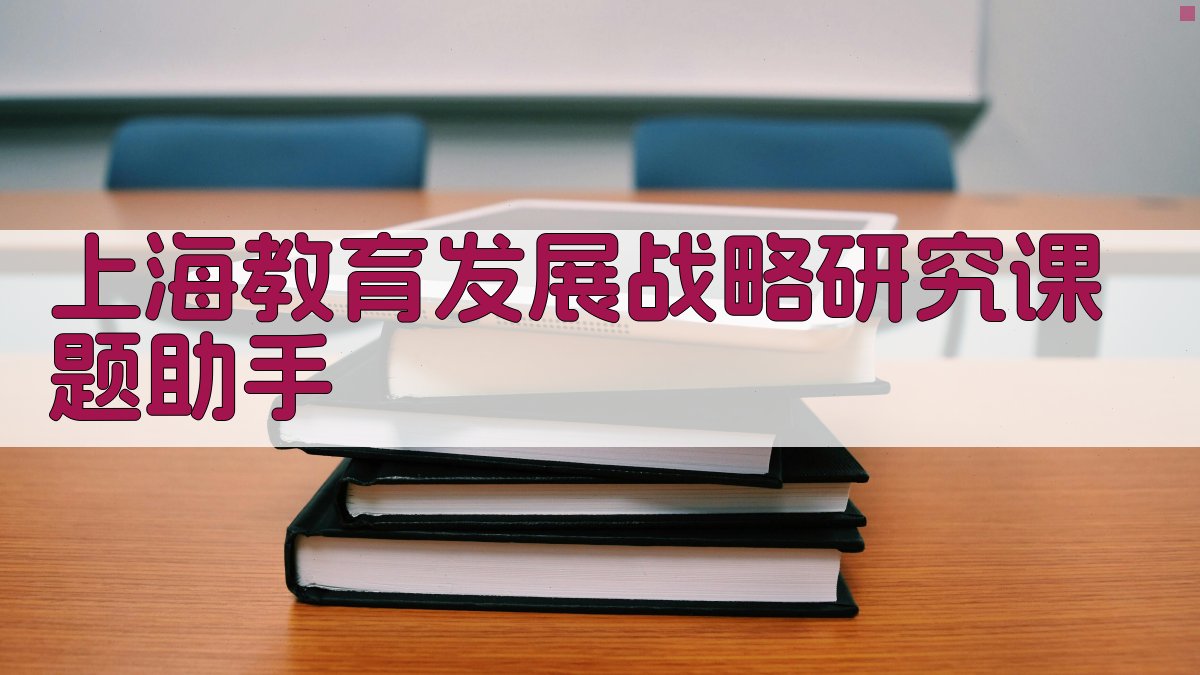 上海教育发展战略研究课题助手