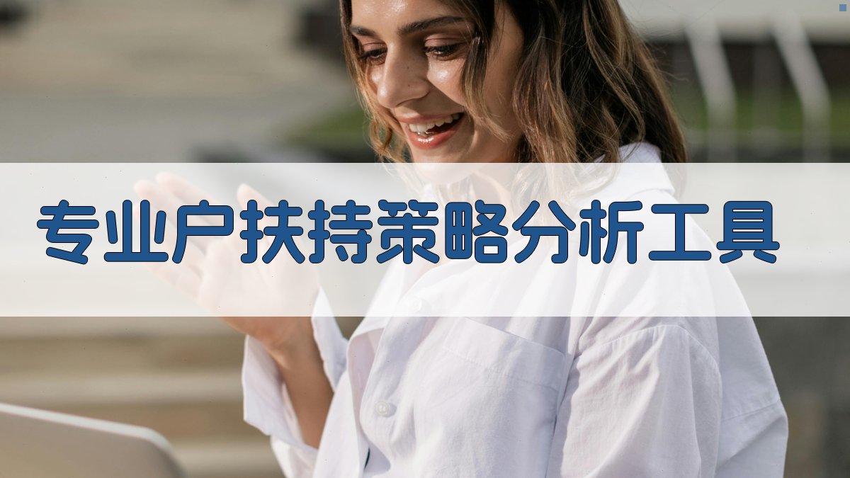 AI专业户扶持策略分析工具