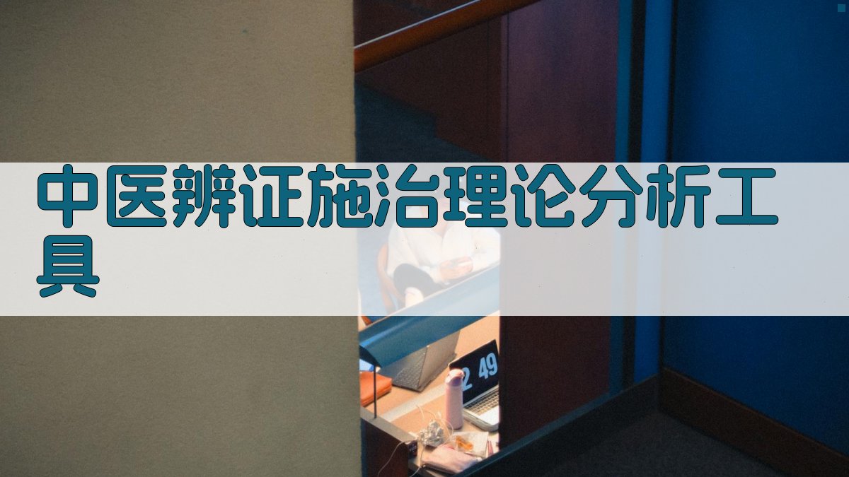 中医辨证施治理论分析工具