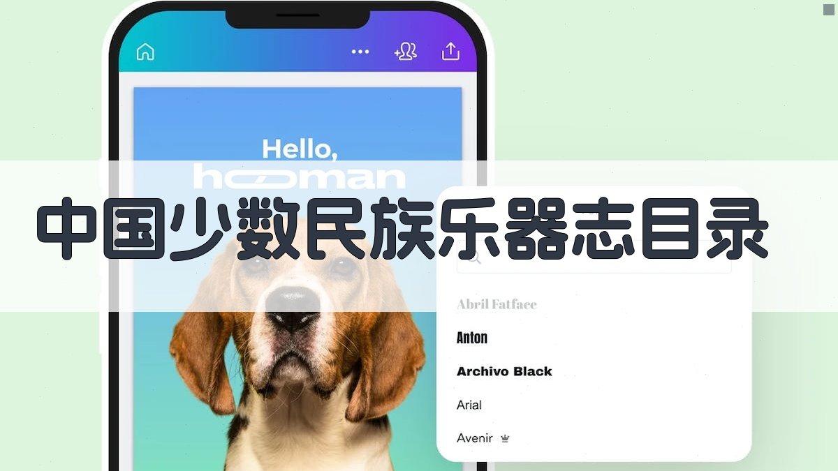 AI一键生成中国少数民族乐器志目录