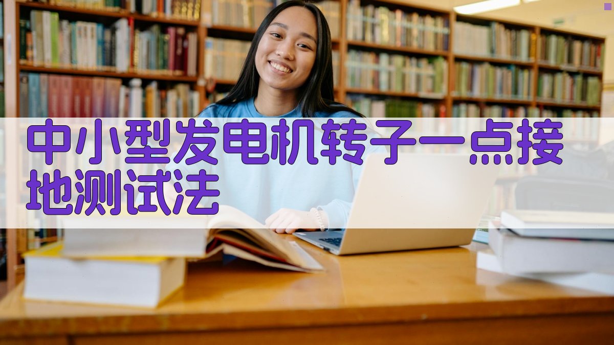 中小型发电机转子一点接地测试法