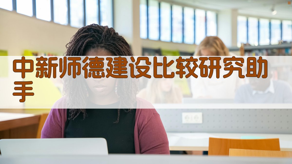 中新师德建设比较研究助手