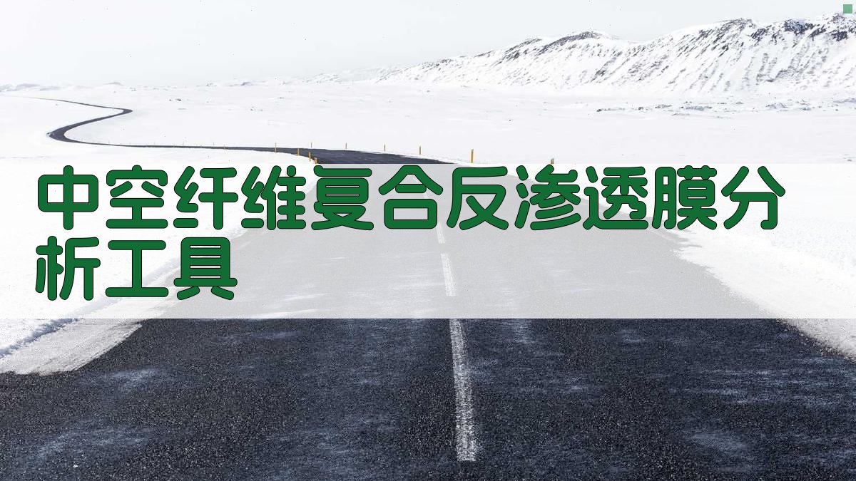 中空纤维复合反渗透膜分析工具