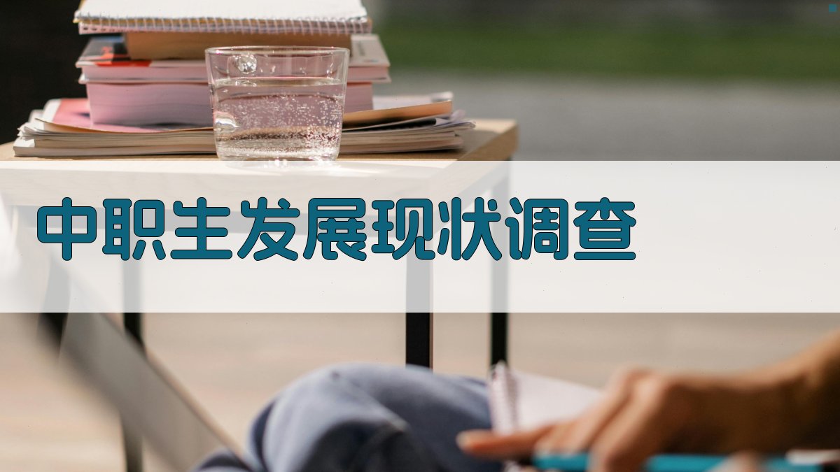 中职生发展现状调查
