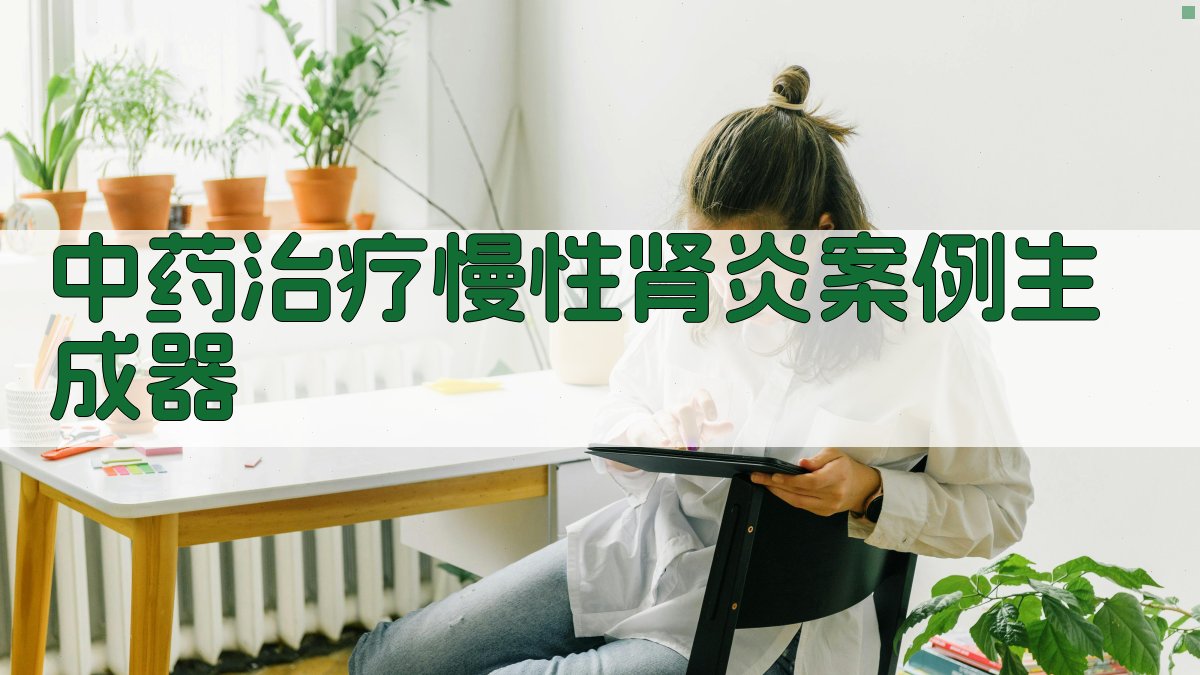中药治疗慢性肾炎案例生成