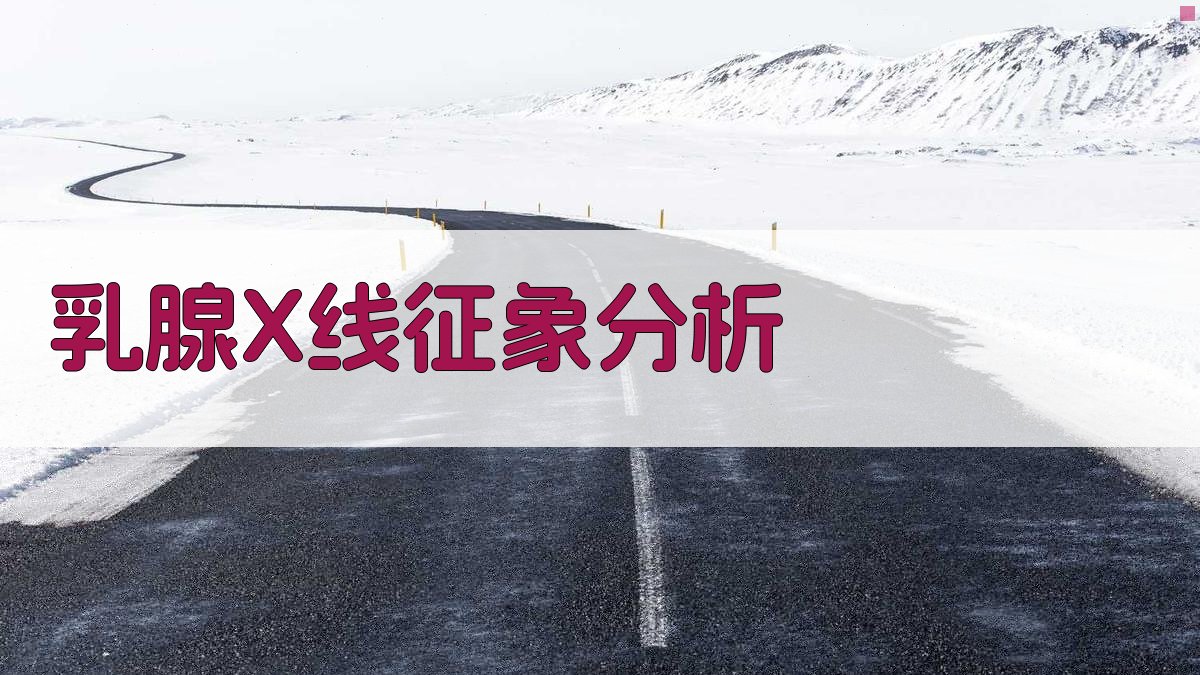 AI乳腺X线征象分析