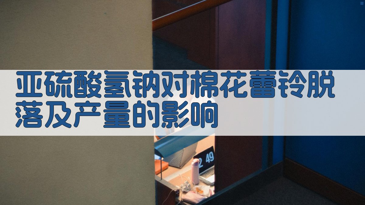 亚硫酸氢钠棉花脱落分析