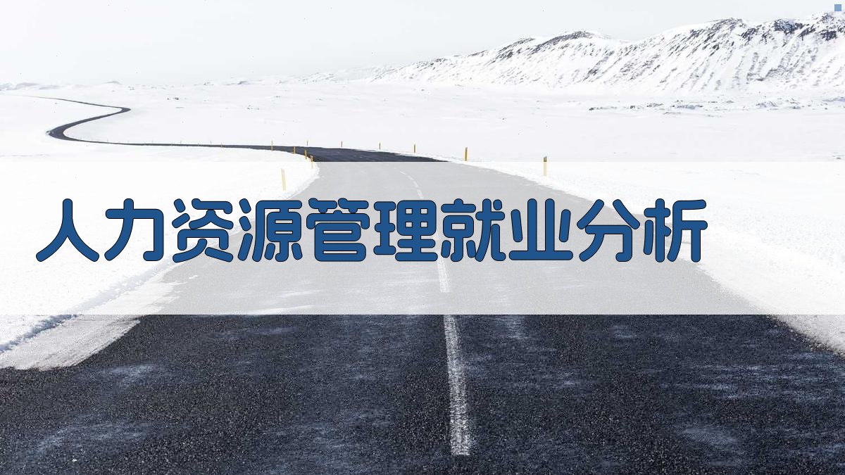 AI人力资源管理就业分析