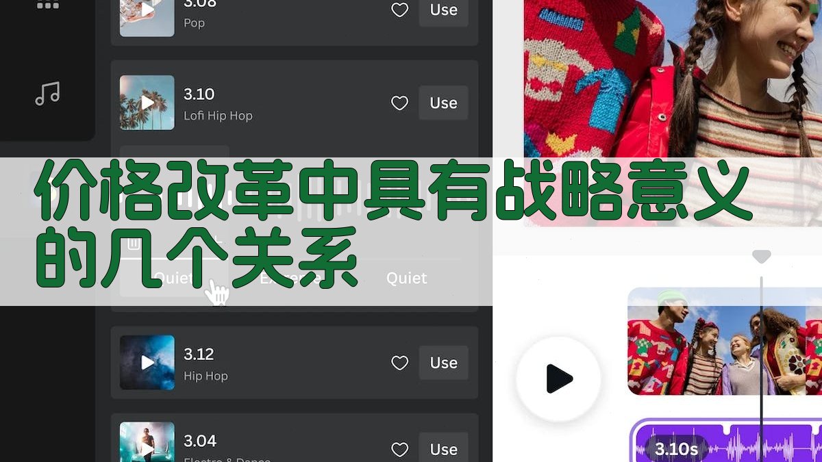 价格改革战略关系分析