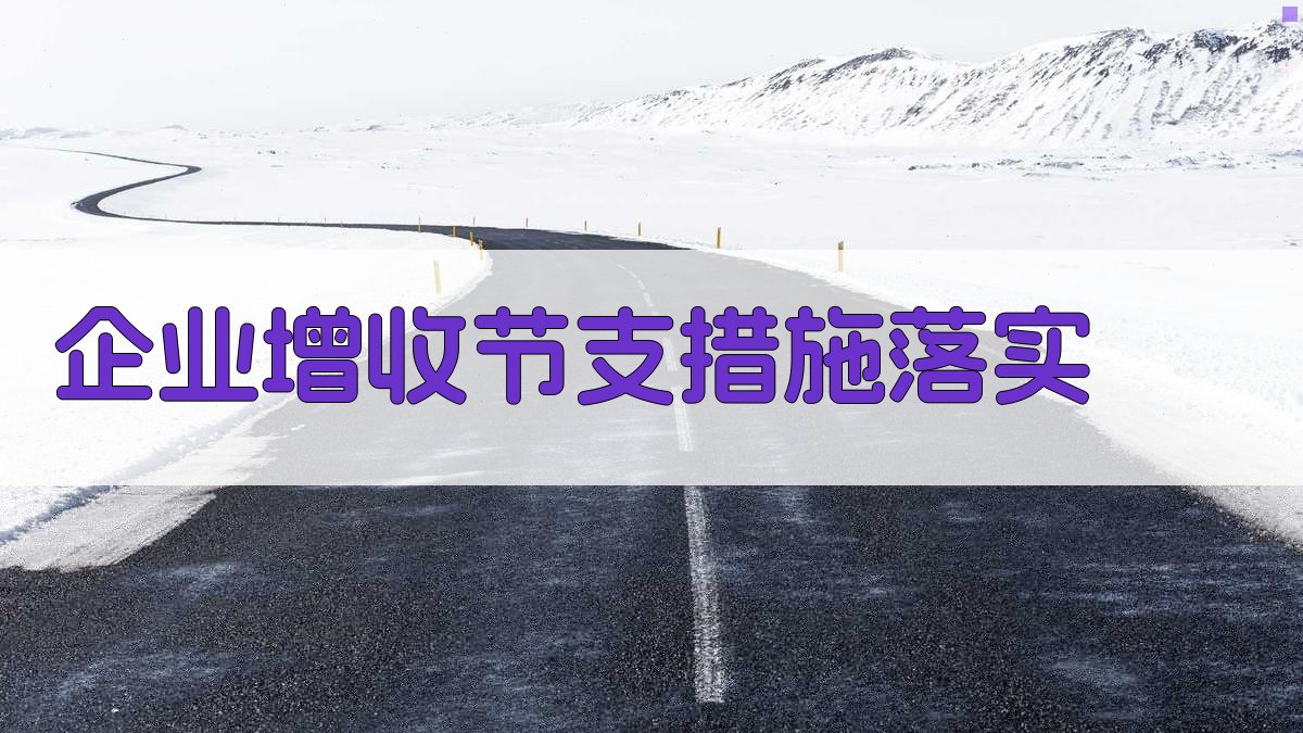 AI企业增收节支措施落实助手