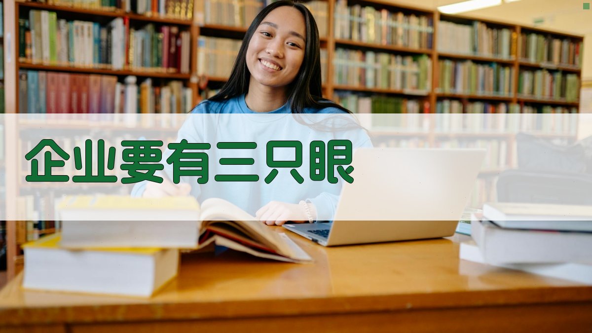 企业要有三只眼
