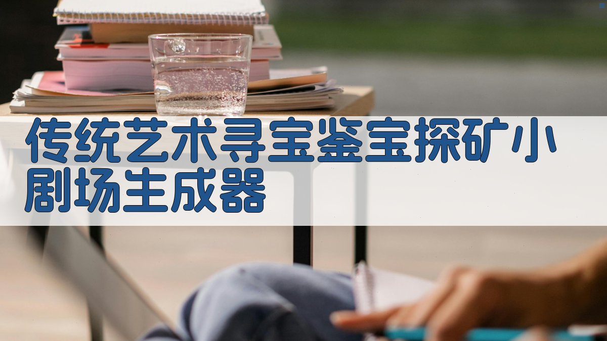 AI传统艺术寻宝鉴宝探矿小剧场生成器