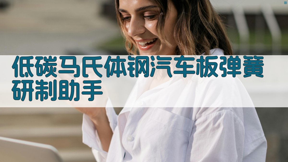 低碳马氏体钢汽车板弹簧研制助手