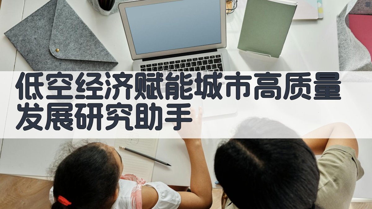 低空经济赋能城市高质量发展研究助手