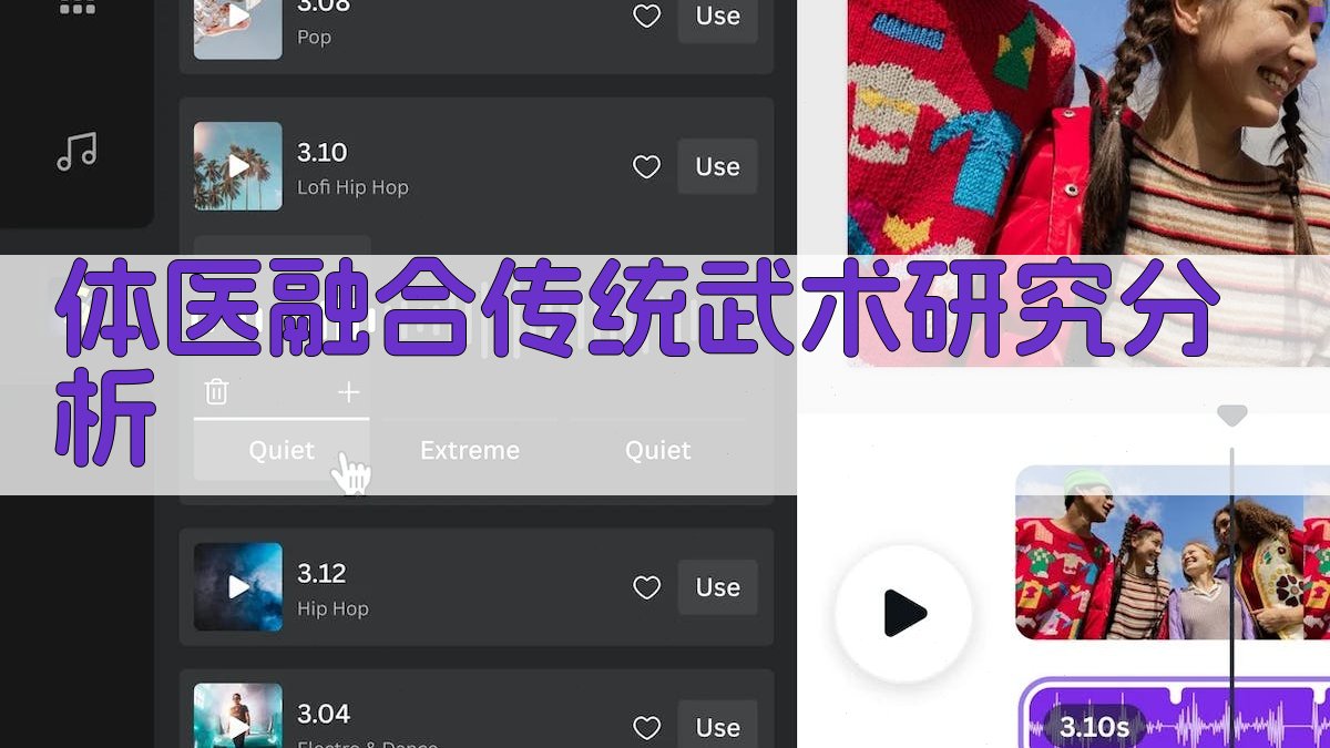 体医融合传统武术研究分析