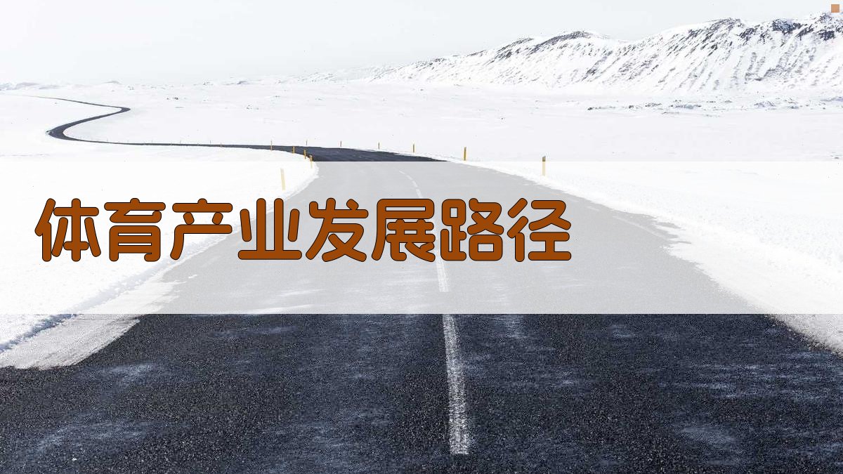 AI体育产业发展路径生成器