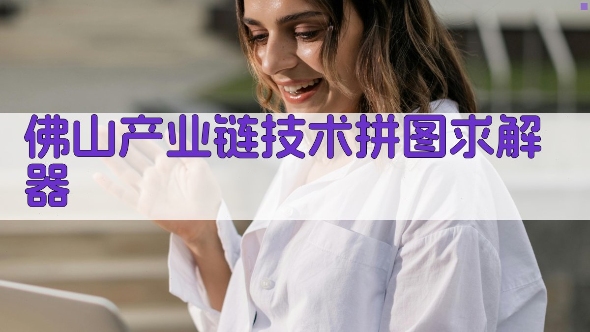 佛山产业链技术拼图求解器