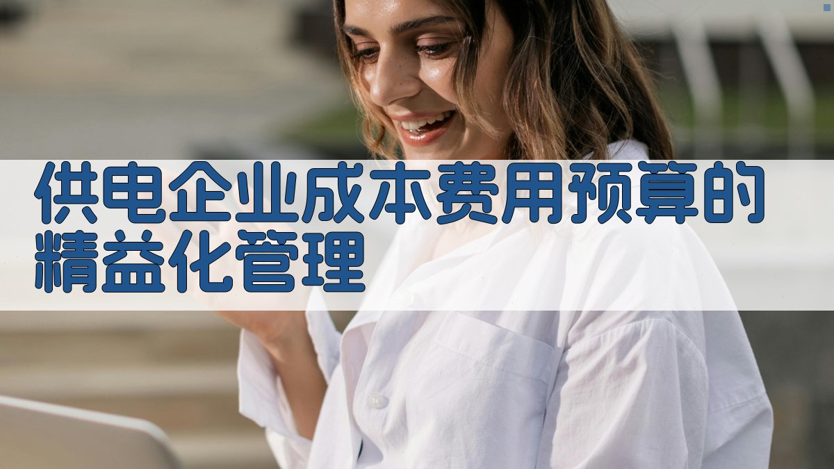 AI供电企业成本费用预算的精益化管理