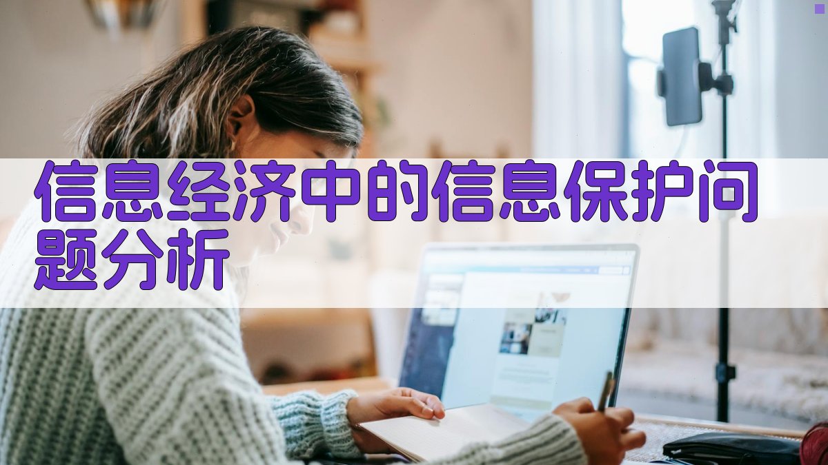 AI信息经济中的信息保护问题分析
