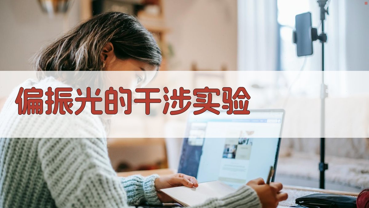 AI偏振光干涉实验生成器