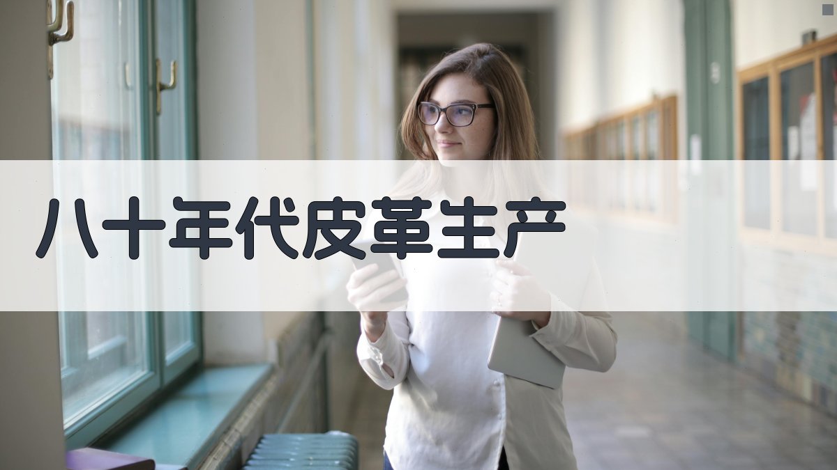 八十年代皮革生产