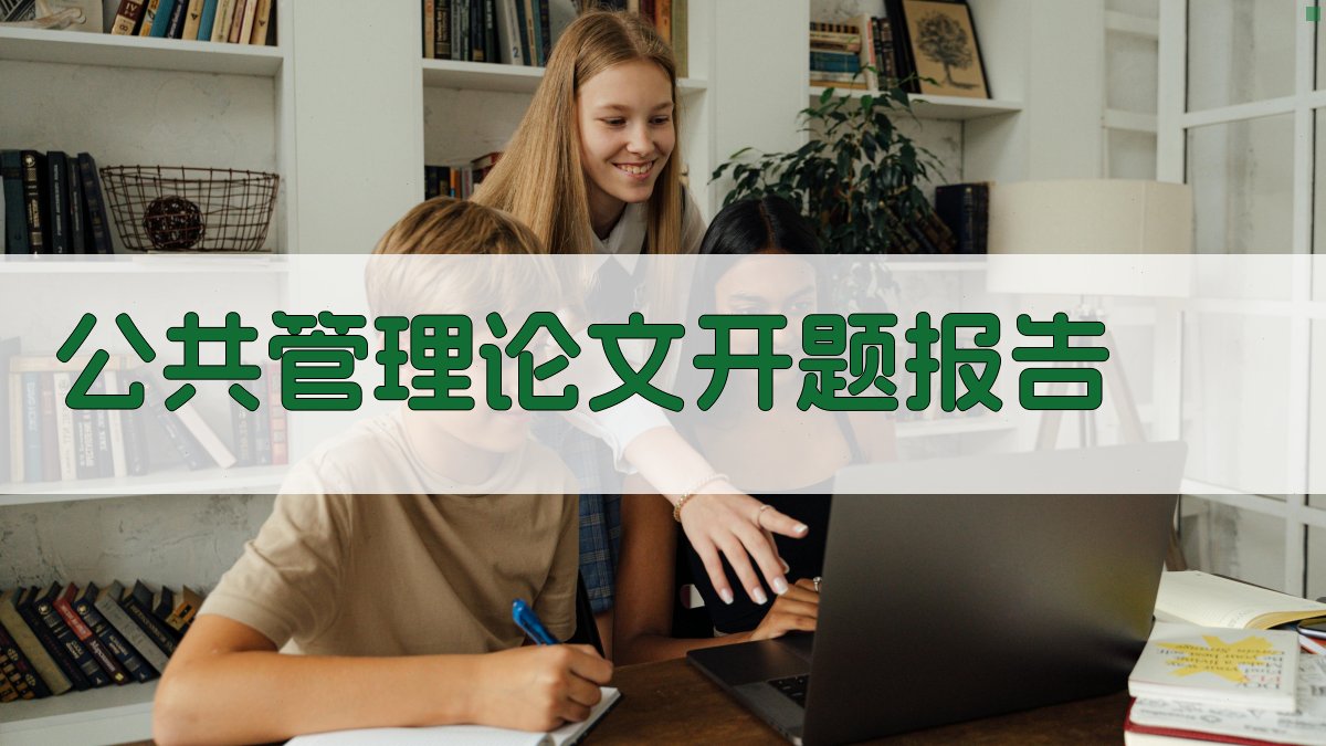 公共管理论文开题报告