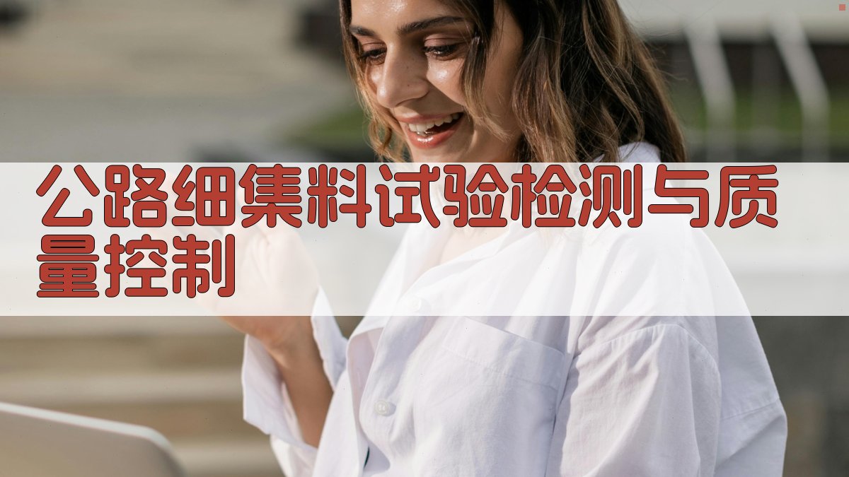 公路细集料试验检测与质量控制