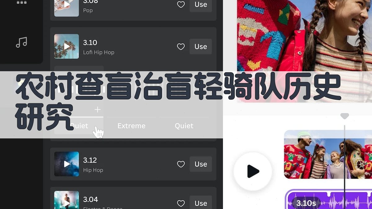 农村查盲治盲轻骑队历史研究