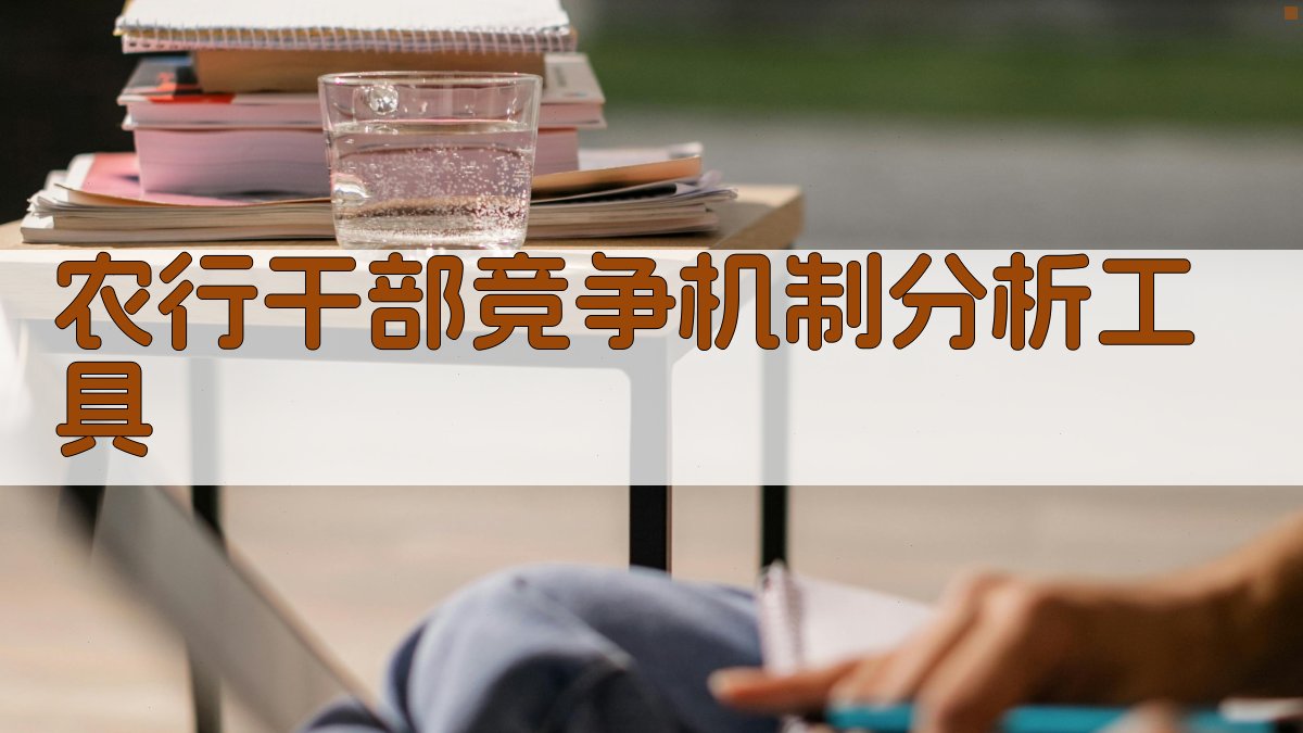 农行干部竞争机制分析工具