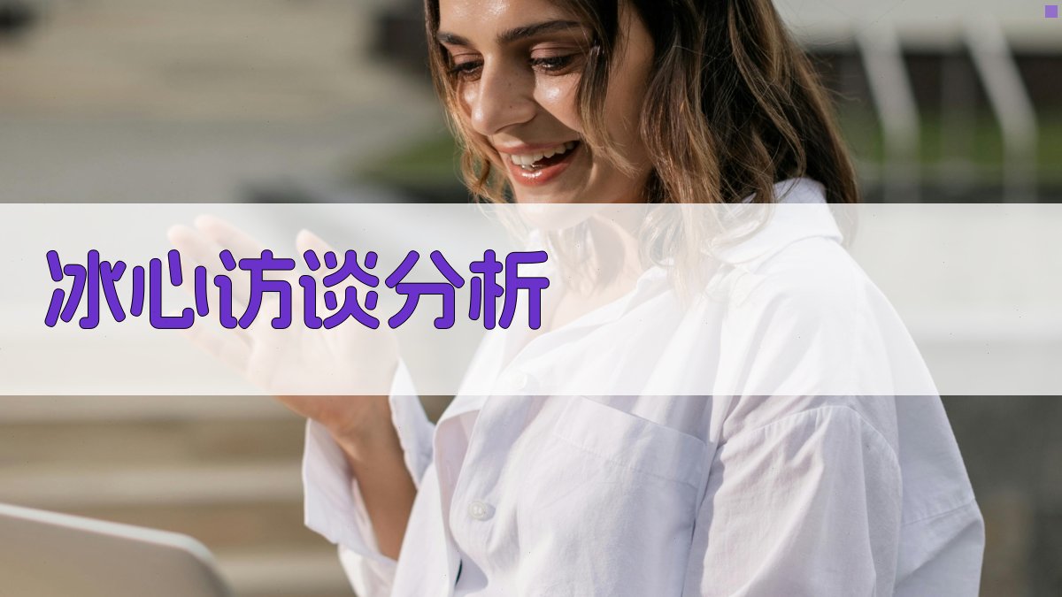 AI冰心文学访谈分析工具