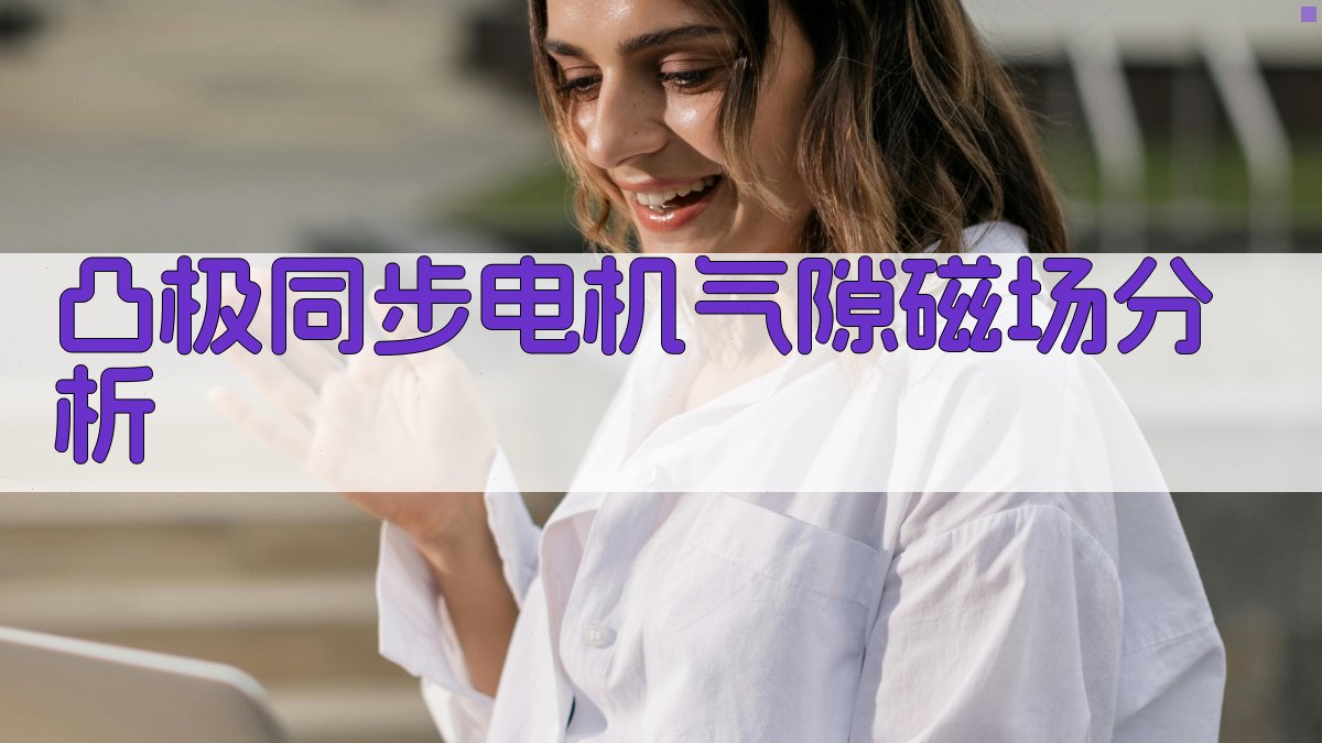 AI智能凸极同步电机气隙磁场分析