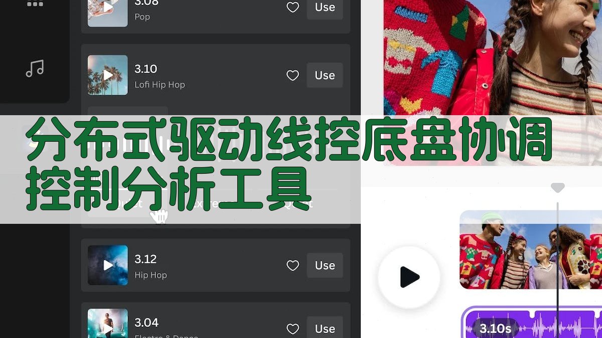 分布式驱动线控底盘协调控制分析工具