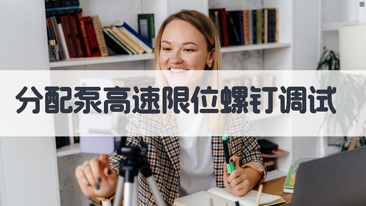 分配泵高速限位螺钉调试