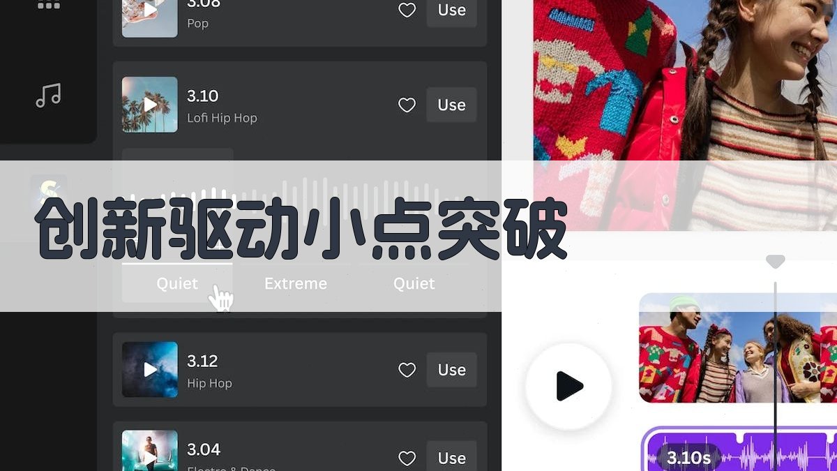 AI创新驱动小点突破