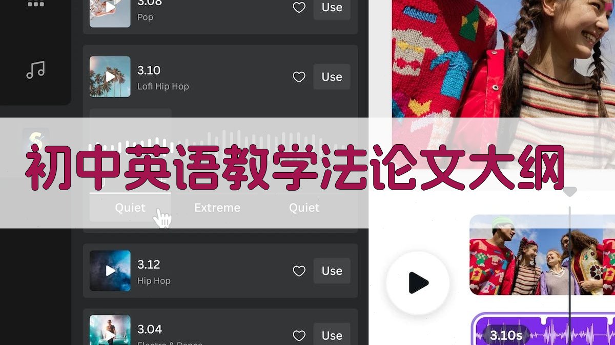 AI初中英语教学法论文大纲