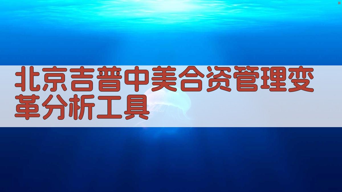 北京吉普中美合资管理变革分析工具