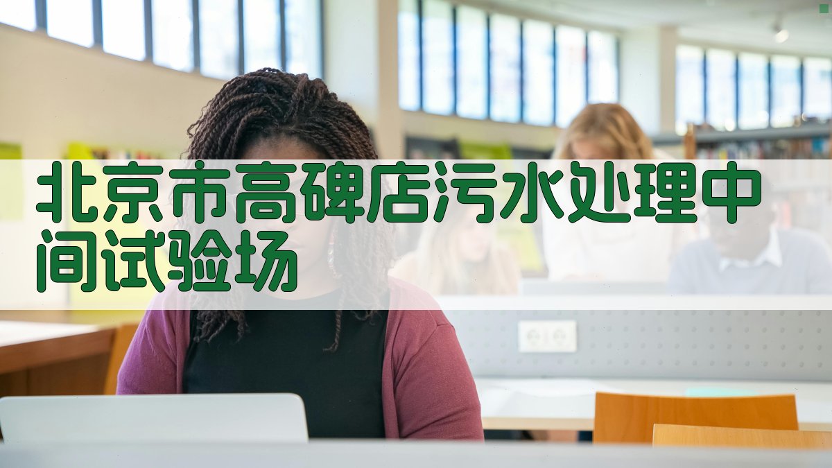 北京市高碑店污水处理中间试验场