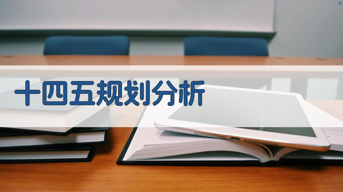 惠州市十四五规划分析