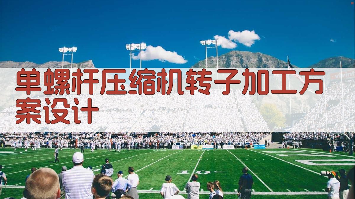 单螺杆压缩机转子加工方案设计