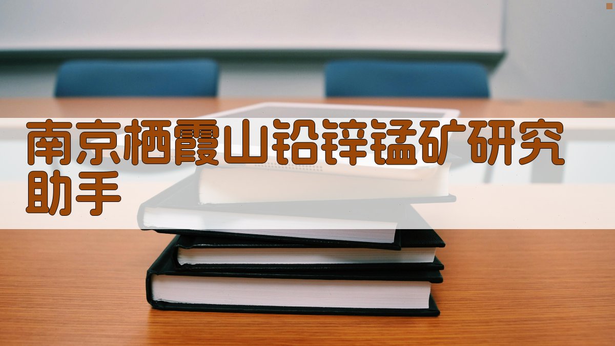 南京栖霞山铅锌锰矿研究助手