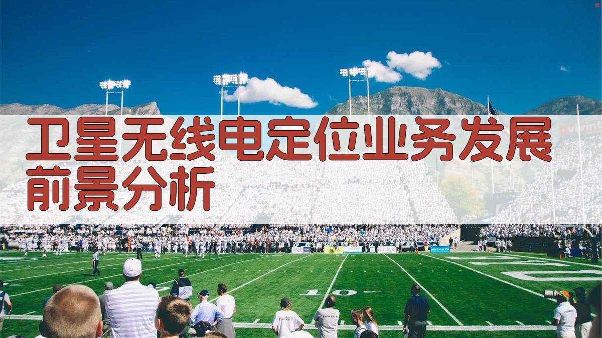 卫星无线电定位业务发展前景分析