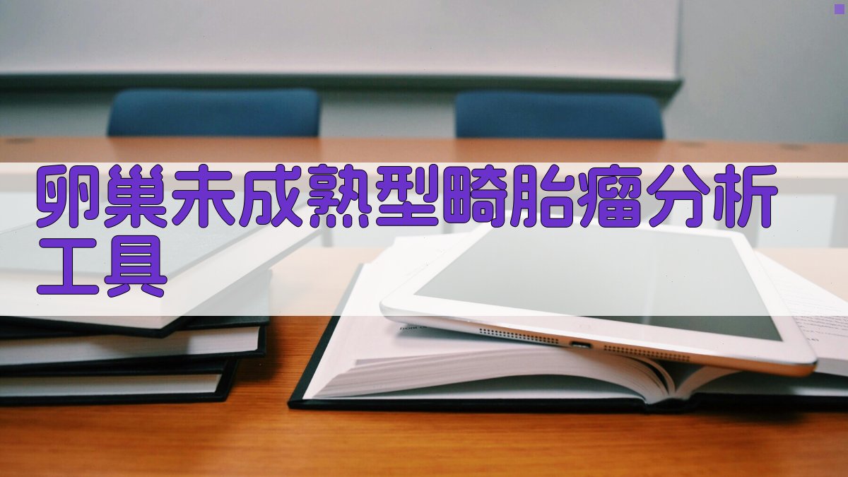 AI卵巢未成熟型畸胎瘤分析工具