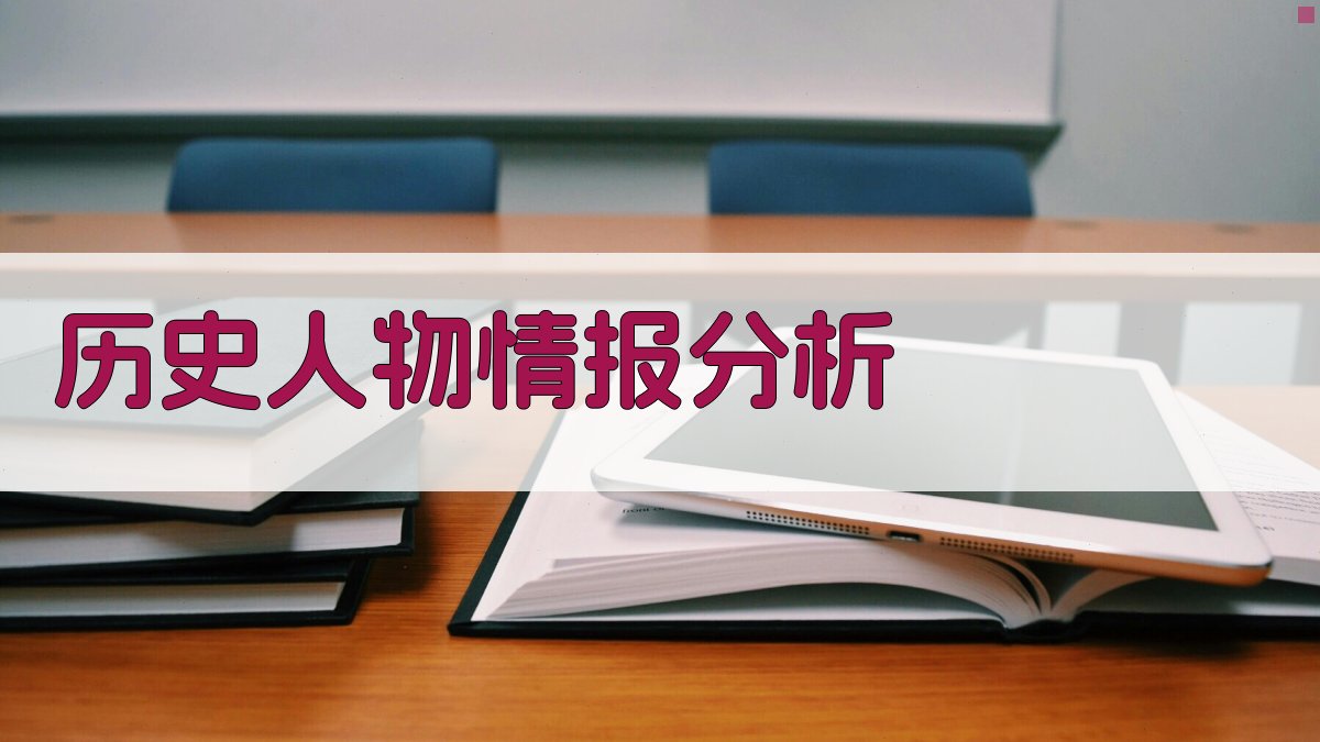 AI历史人物情报分析