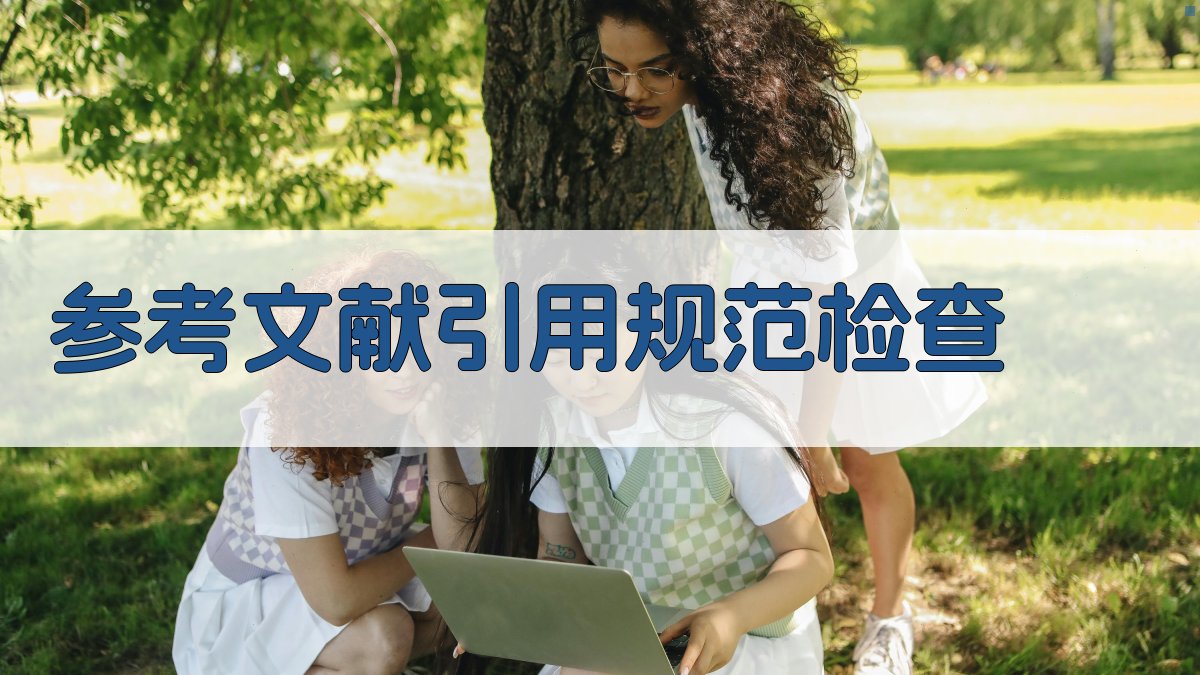 AI参考文献引用规范检查