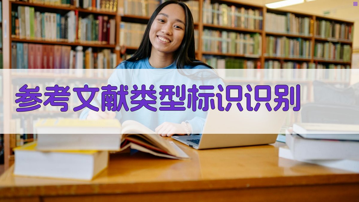 AI智能参考文献类型标识识别