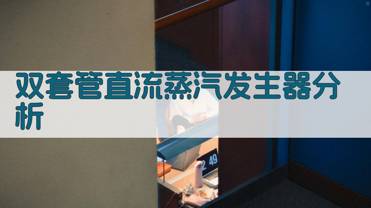 基于多孔介质模型的双套管直流蒸汽发生器三维热工水力耦合分析