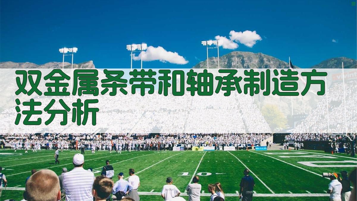 双金属条带和轴承制造方法分析